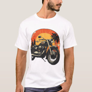 Camiseta Moto Clássica Vintage Passeio Retro