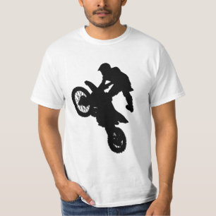 Camiseta moto de bicicleta suja
