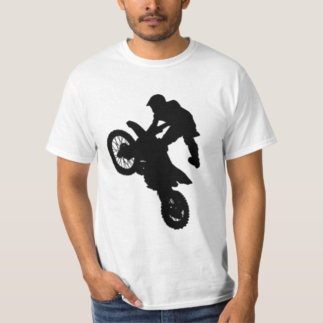 Camiseta moto de bicicleta suja (Frente)