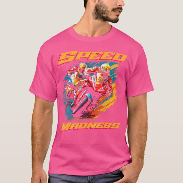 Camiseta Moto de Corrida (Frente)