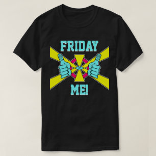 Camiseta Moto de relaxamento no final de semana: "Sexta-Fei