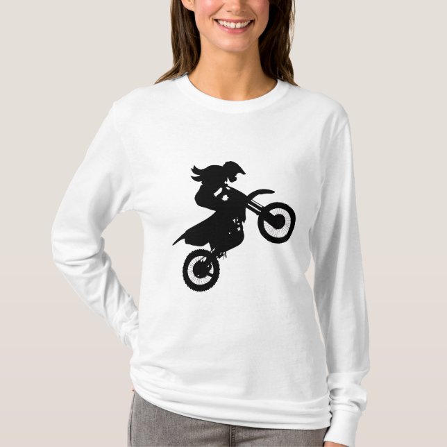Camiseta Moto Dirt (Frente)