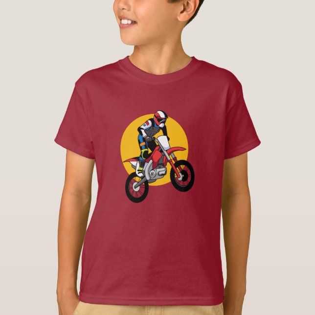 Camiseta Moto Dirt Bike (Frente)