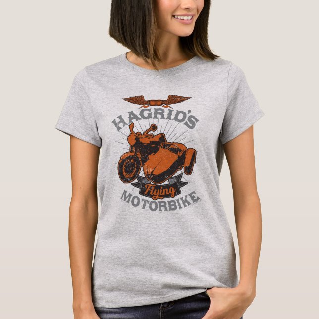 Camiseta Moto Enfeitiçada do Hagrid (Frente)