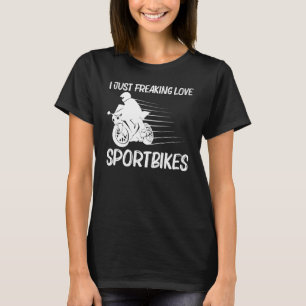Camiseta Moto Esportiva Legal Para Homens Mulheres Piloto P