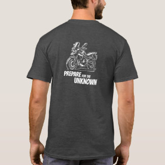 Camiseta Moto Garage Prepare para o Desconhecido