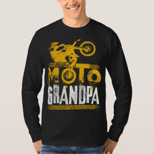 Camiseta Moto Grandpa BMX Dirt Bike Motocross
