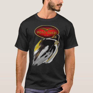 Camiseta Moto Guzzi Celebrando 100 Anos de Tipo de Logotipo