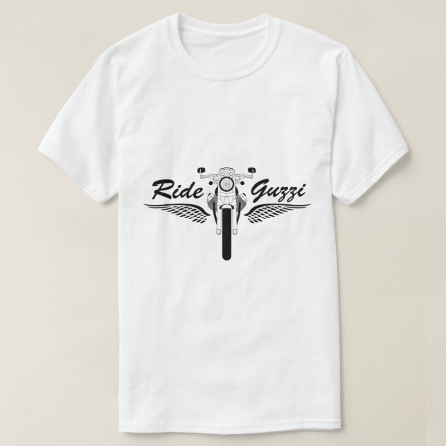 Camiseta Moto Guzzi V7 Cafe Racer Front (Frente do Design)