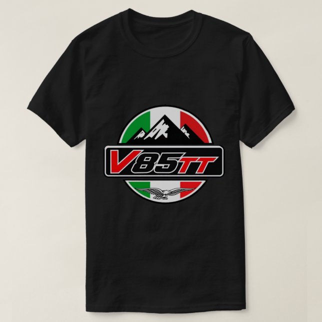 Camiseta Moto Guzzi V85TT (Frente do Design)