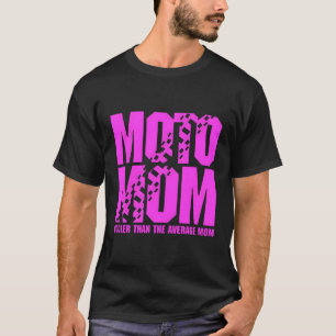 Camiseta Moto Mãe Er Than Média Mãe