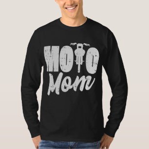 Camiseta Moto Mãe Motocross Dirt Bike Racing Wom