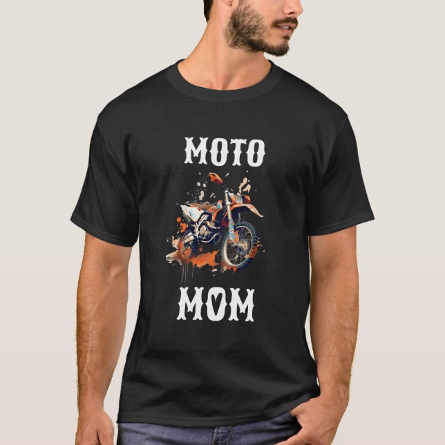 Camiseta Moto Mamãe (Frente)