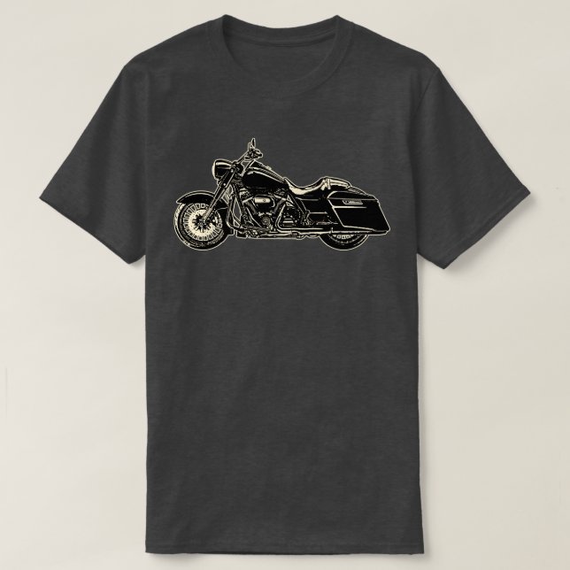 Camiseta Moto Minimalista (Frente do Design)