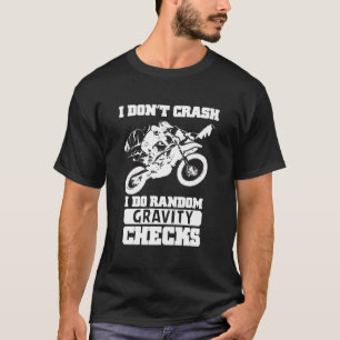 Camiseta Moto Motocross Bicicleta de Terra Eu Não Sofro Aci