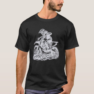 Camiseta Moto Motocross, Garota Legal Piloto de Motocross, 