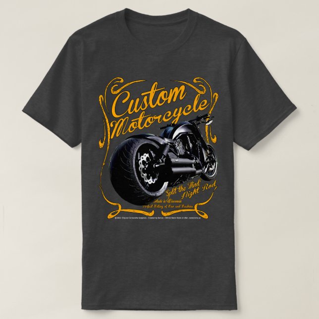 Camiseta Moto personalizada de Wisconsin (Frente do Design)