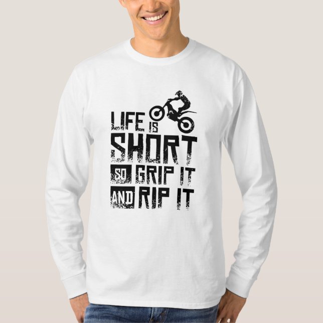Camiseta Moto Trial Bike (Frente)