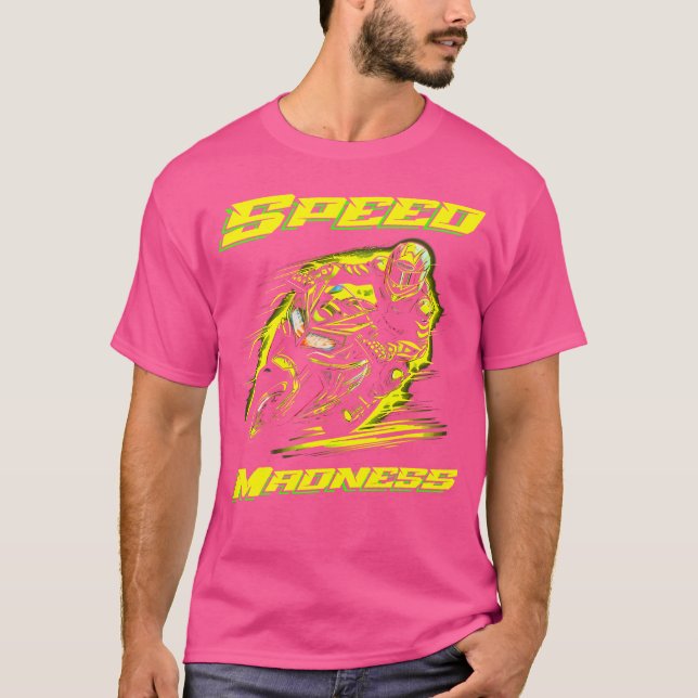 Camiseta Motobicicleta de corrida (Frente)