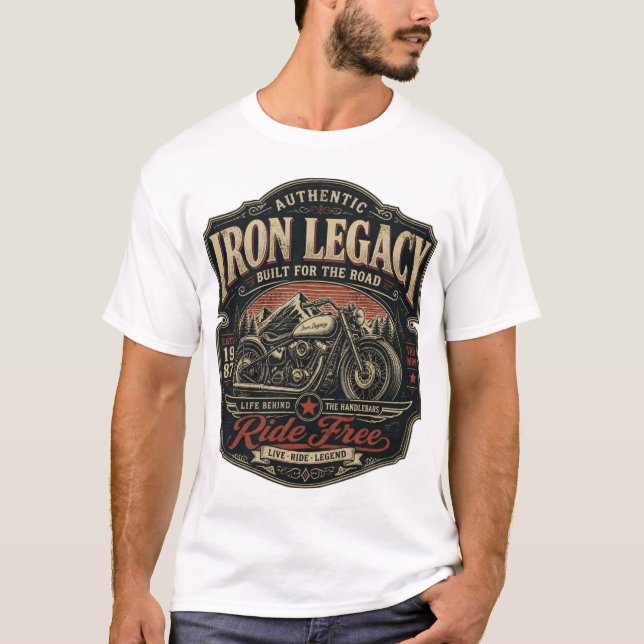 Camiseta motocicleta (Frente)