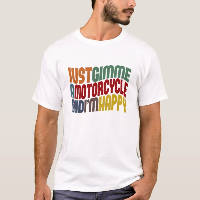 Camiseta Motocicleta (Frente)