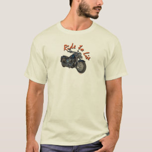 Camiseta Motocicleta azul de Harley