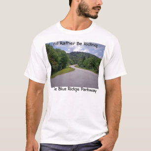 Camiseta Motocicleta azul do Parkway de Ridge