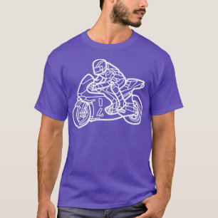 Camiseta Motocicleta Biker Stuntman Esporte Bike Rac