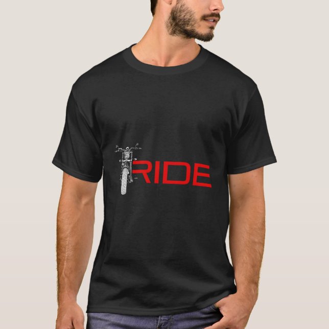Camiseta Motocicleta de carro (Frente)