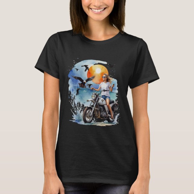 Camiseta Motocicleta de carro (Frente)