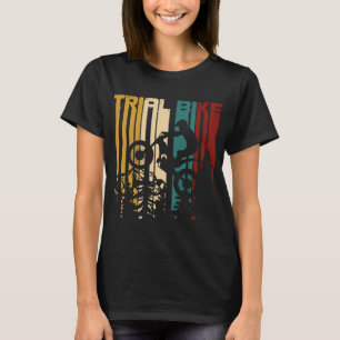 Camiseta Motocicleta de ensaio retroativo
