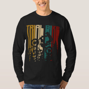 Camiseta Motocicleta de ensaio retroativo