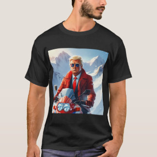 Camiseta Motocicleta em marcha no inverno MAGA de Natal