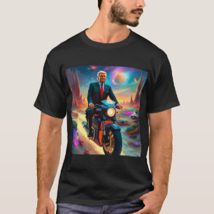Camiseta Motocicleta legal no Planeta Alienígena MAGA
