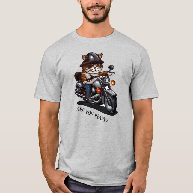 Camiseta Motocicleta legal para guincho está pronto? (Frente)