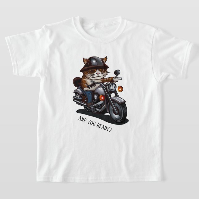 Camiseta Motocicleta legal para guincho está pronto? (Postura )
