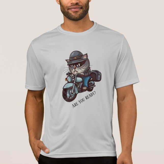 Camiseta Motocicleta legal para guincho está pronto? (Frente)