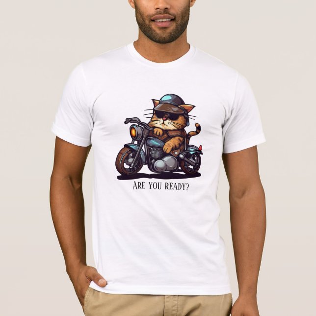 Camiseta Motocicleta legal para guincho está pronto? (Frente)