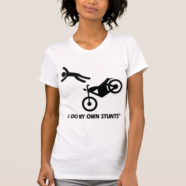 Camiseta Motocicleta meus próprios conluios (Frente)