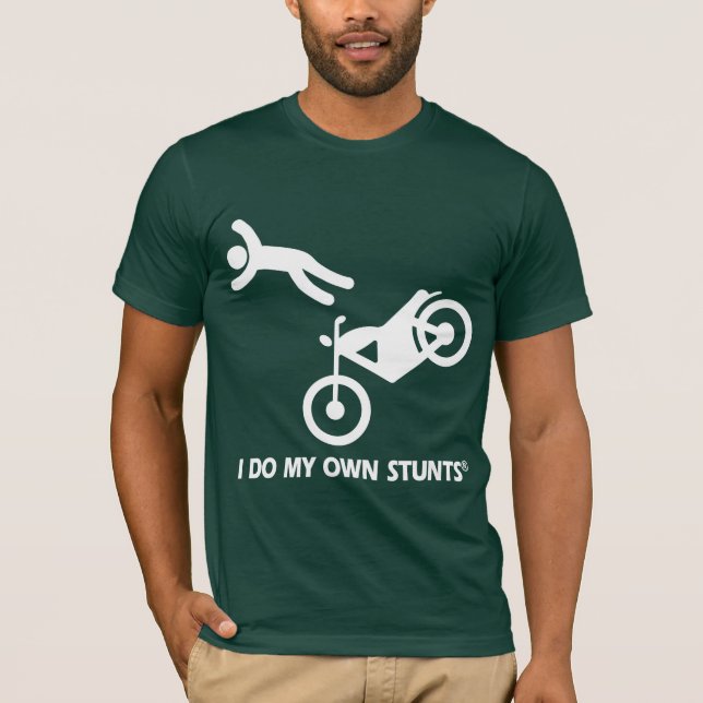 Camiseta Motocicleta meus próprios conluios (Frente)