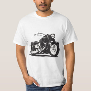 Camiseta Motocicleta preta