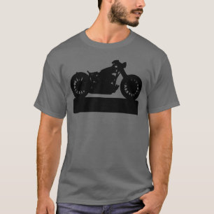 Camiseta Motocicleta preta