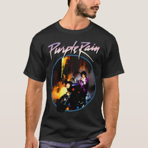 Camiseta Motocicleta Purple Rain