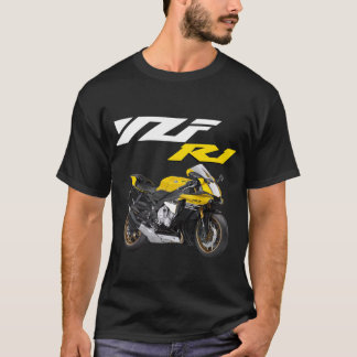 Camiseta Motocicleta R1 amarelo