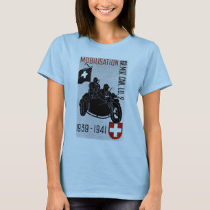 Camiseta Motocicleta Recon Suíça WII