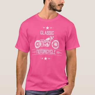 Camiseta Motocicleta Superbike Gears Mudança de Turno