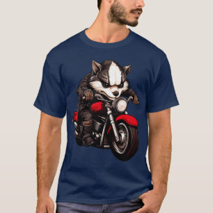 Camiseta Motocicleta T-Shirt de Badger