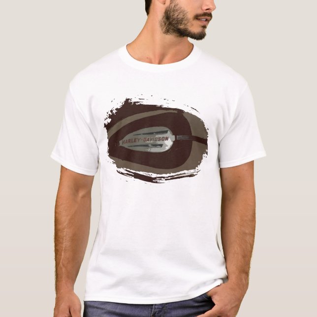 Camiseta Motocicleta "tanque T" de HD - (Frente)