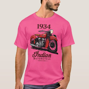 Camiseta Motocicleta Vintage