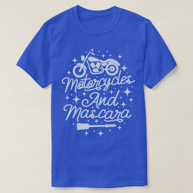 Camiseta Motocicletas E Biquicaria De Mímcara (Frente do Design)